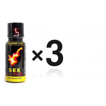 Poppers Sexline Propyle 25 ml pas cher