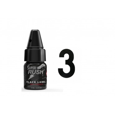 Poppers Super Rush Black +...