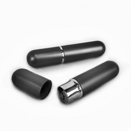 Inhalateur Poppers Aluminium Noir