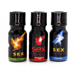 Poppers Sexline 3 flacons promotion
