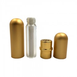 Inhalateur Poppers Aluminium doré